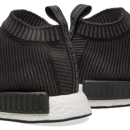 Adidas NMD_CS1 Primeknit Core Black-White - Kick Game