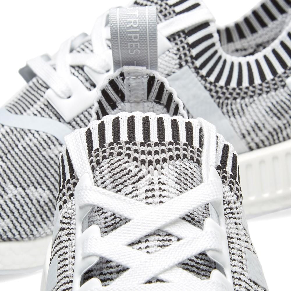 adidas NMD_R1 Primeknit Glitch Camo White-Black - Kick Game