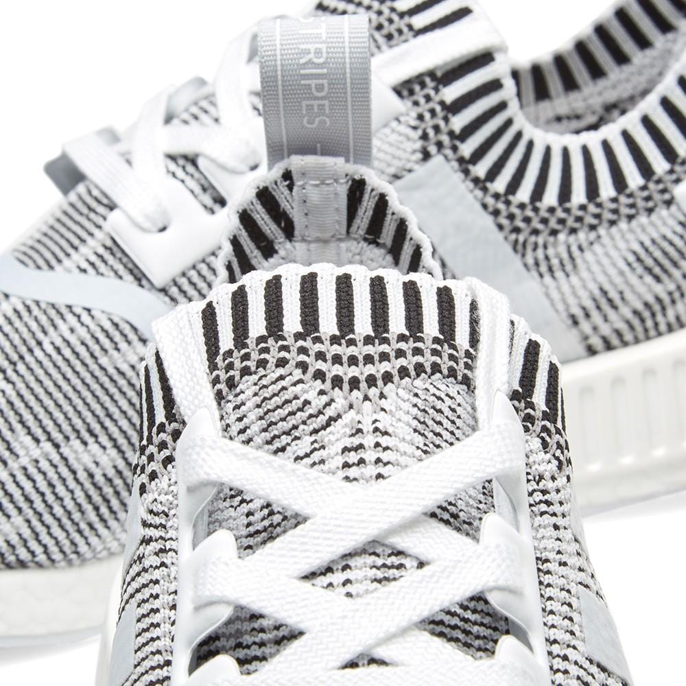 adidas NMD_R1 Primeknit Glitch Camo White-Black - JuzsportsShops