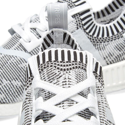 adidas NMD_R1 Primeknit Glitch Camo White-Black - Kick Game