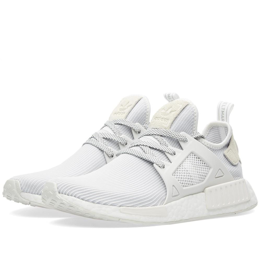 Adidas NMD XR1 Primeknit White Vintage White Kick Game