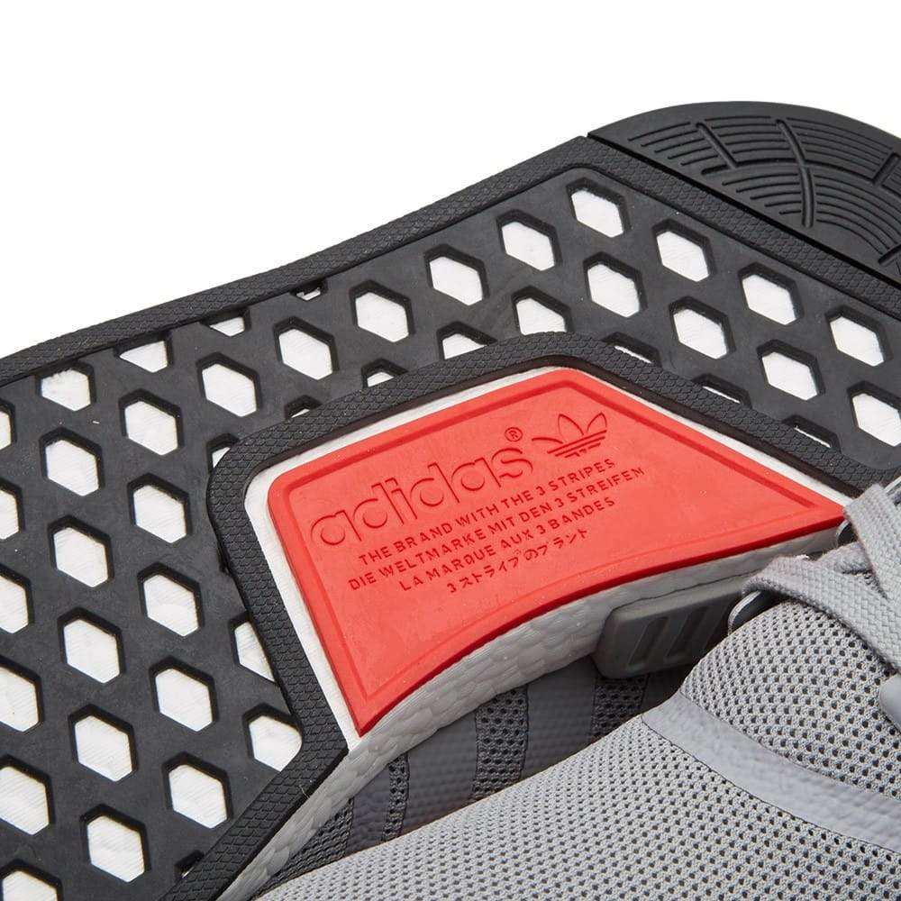 ADIDAS NMD RUNNER JUNIOR Light Onix & White - Kick Game