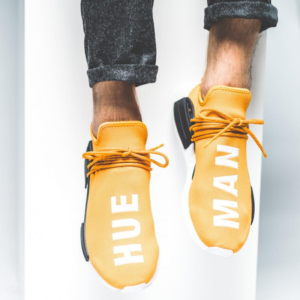 PHARRELL WILLIAMS X ADIDAS NMD HUMAN RACE  TANGERINE - Kick Game