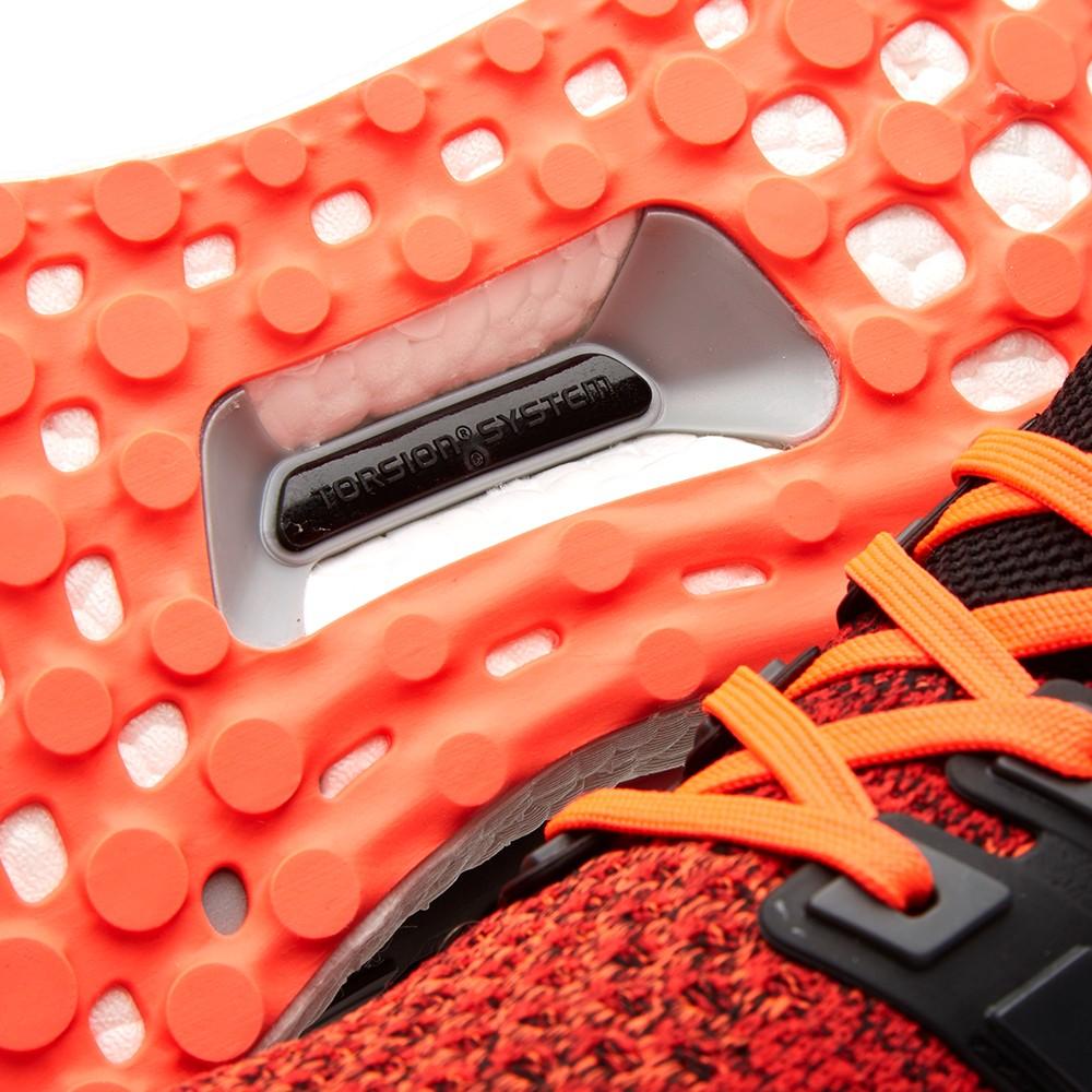 ADIDAS ULTRA BOOST M Core Black & Solar Red - Kick Game