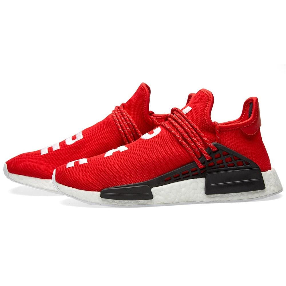Pharrell Williams x adidas NMD HU  Scarlet - Kick Game