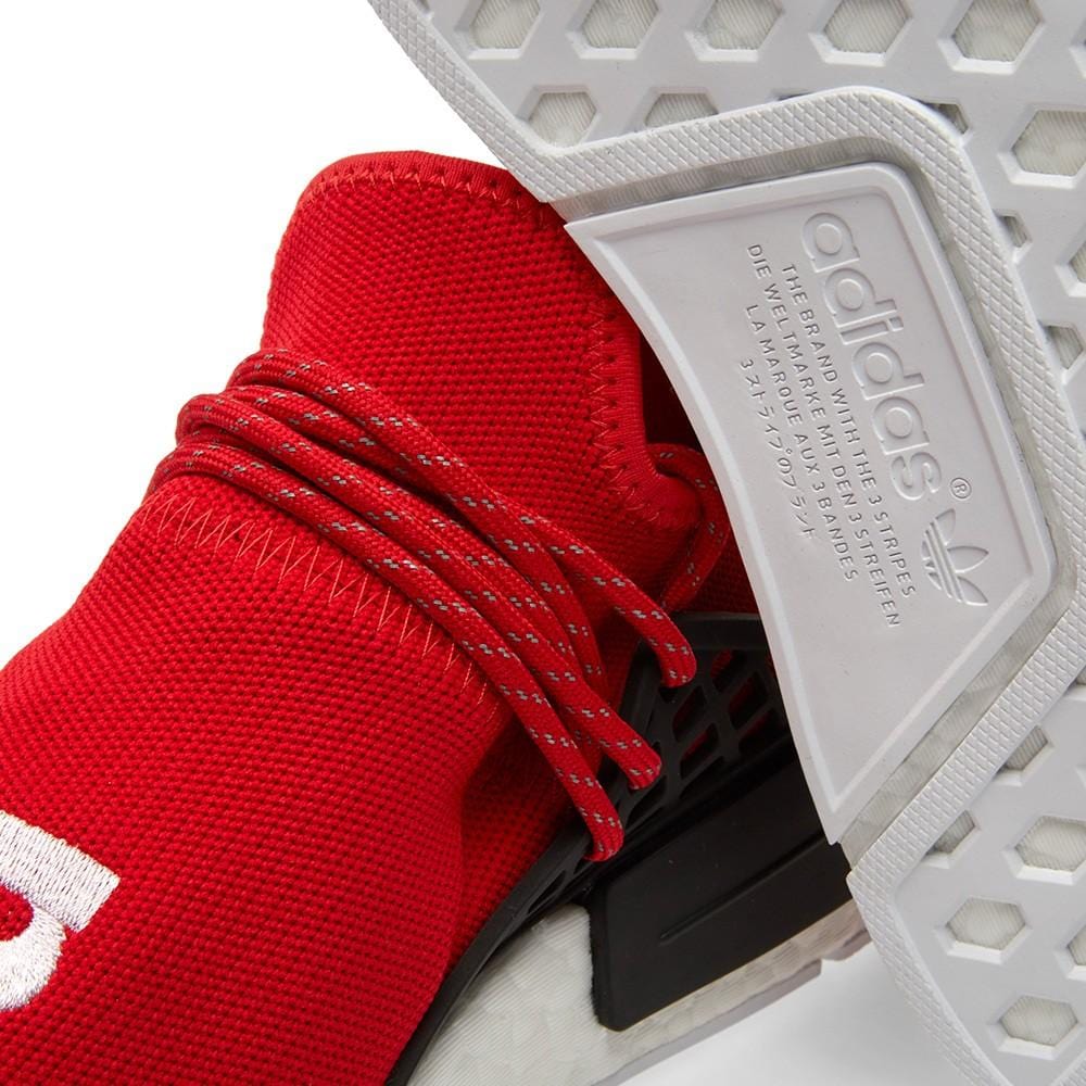 Pharrell Williams x adidas NMD HU  Scarlet - Kick Game