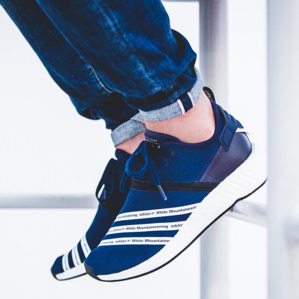 Nmd r2 primeknit collegiate navy clearance
