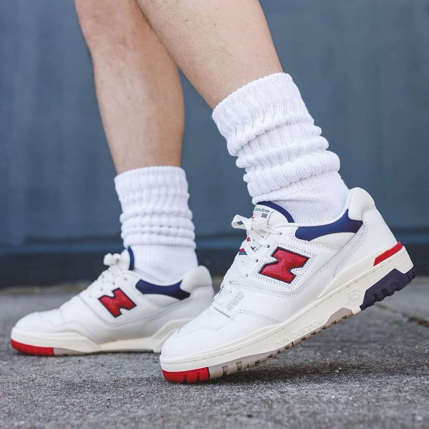 Aimé Leon Dore x New Balance 550 ‘Red Navy’ - Kick Game