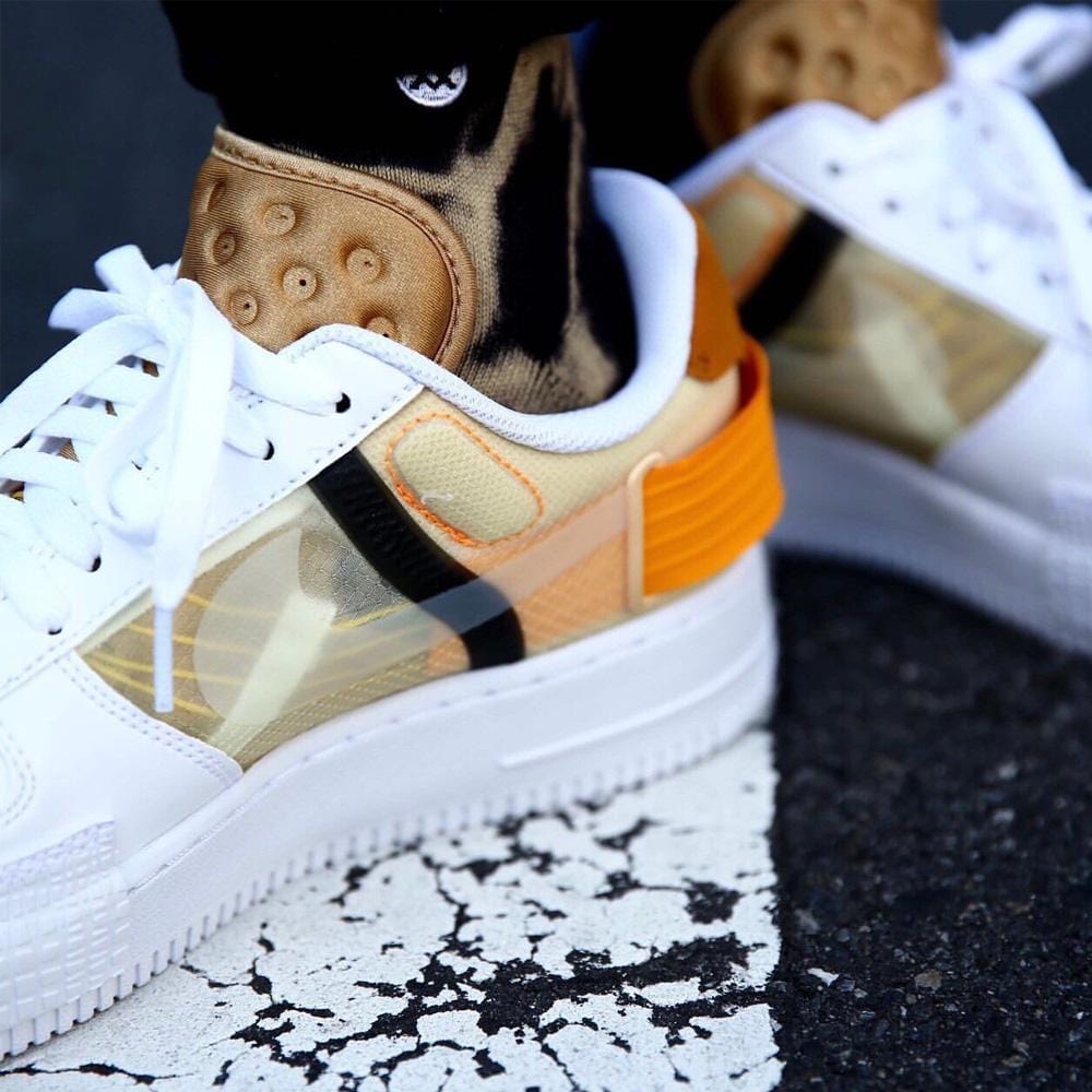 Air force 1 type gold clearance