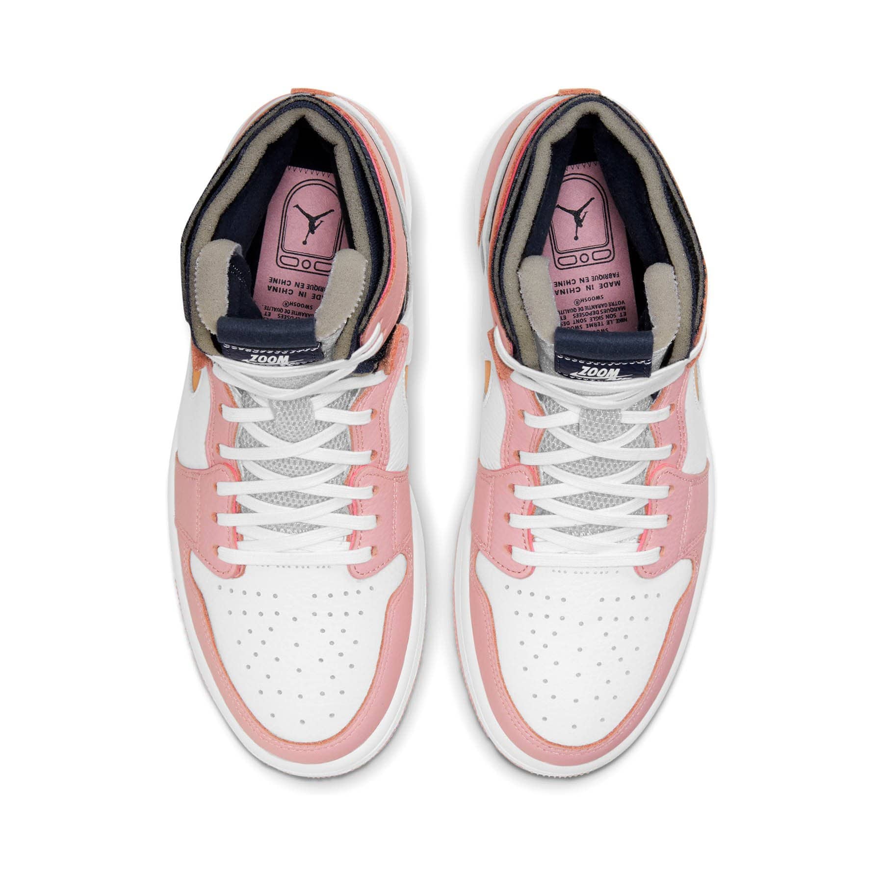 Air Jordan 1 High Zoom Wmns 'Pink Glaze' - Kick Game