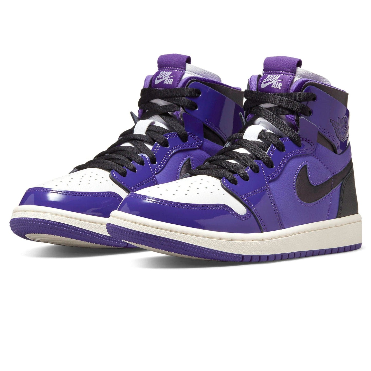 Air Jordan 1 Zoom Comfort Wmns 'Court Purple Patent' - Kick Game