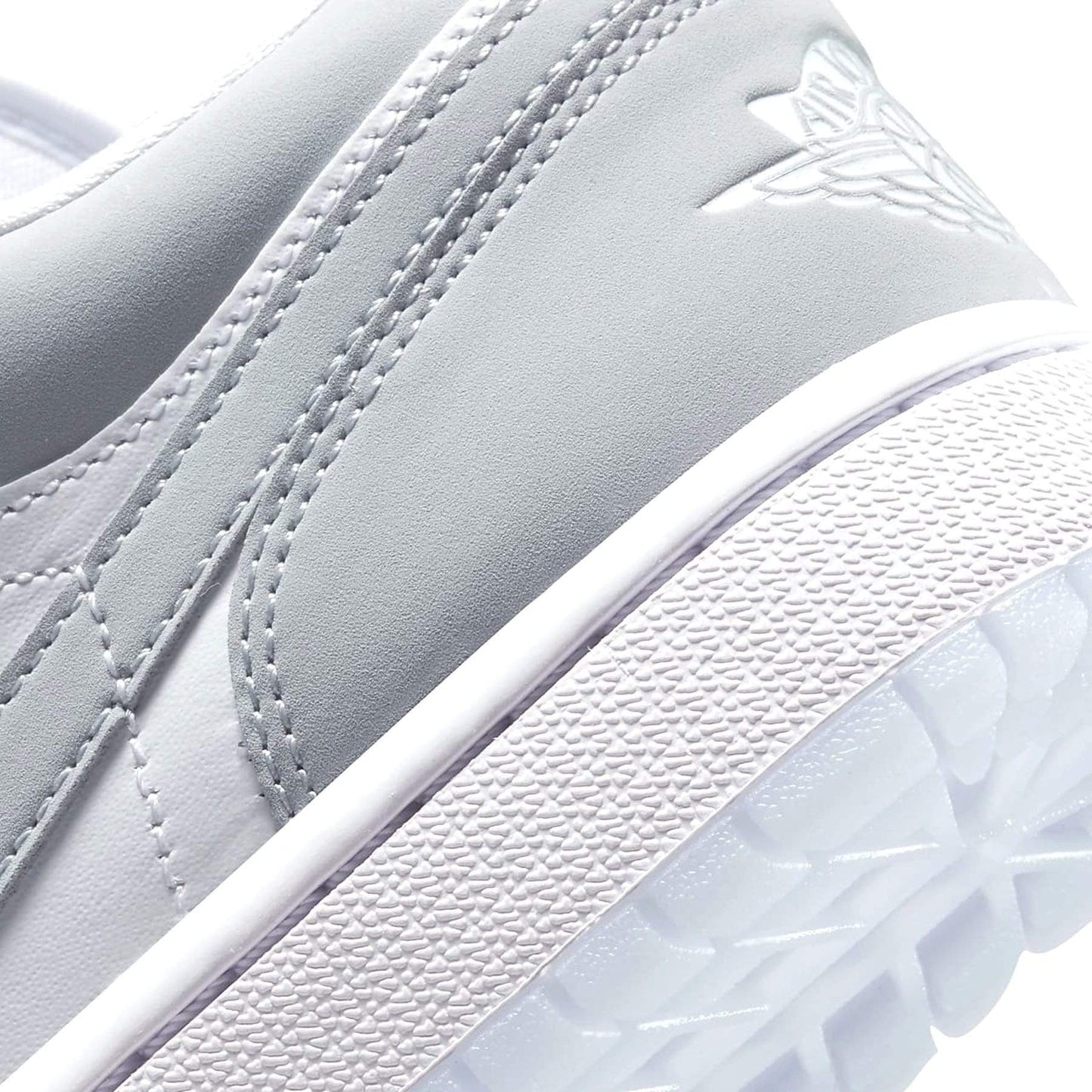 Air Jordan 1 Low Wmns 'White Wolf Grey' - Kick Game