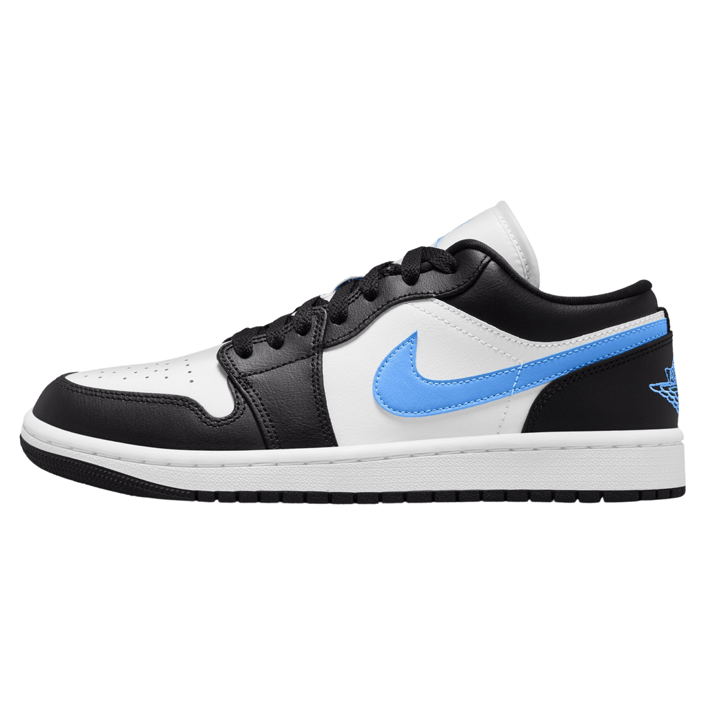 Air Jordan 1 Low Wmns Black University Blue Kick Game
