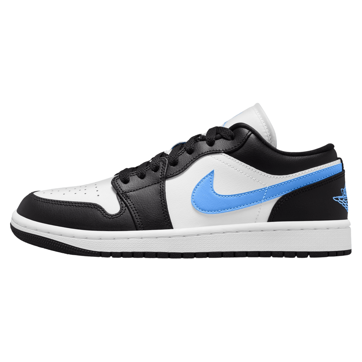 Air Jordan 1 Low Wmns 'Black University Blue' - Kick Game