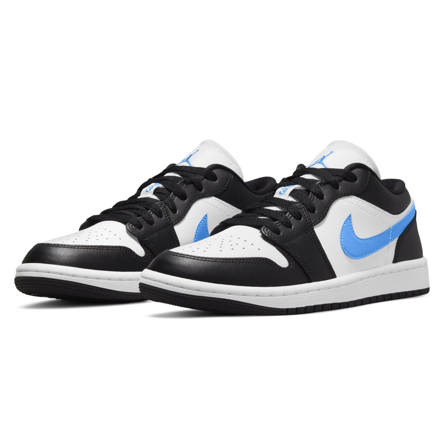 Air Jordan 1 Low Wmns 'Black University Blue' - Kick Game