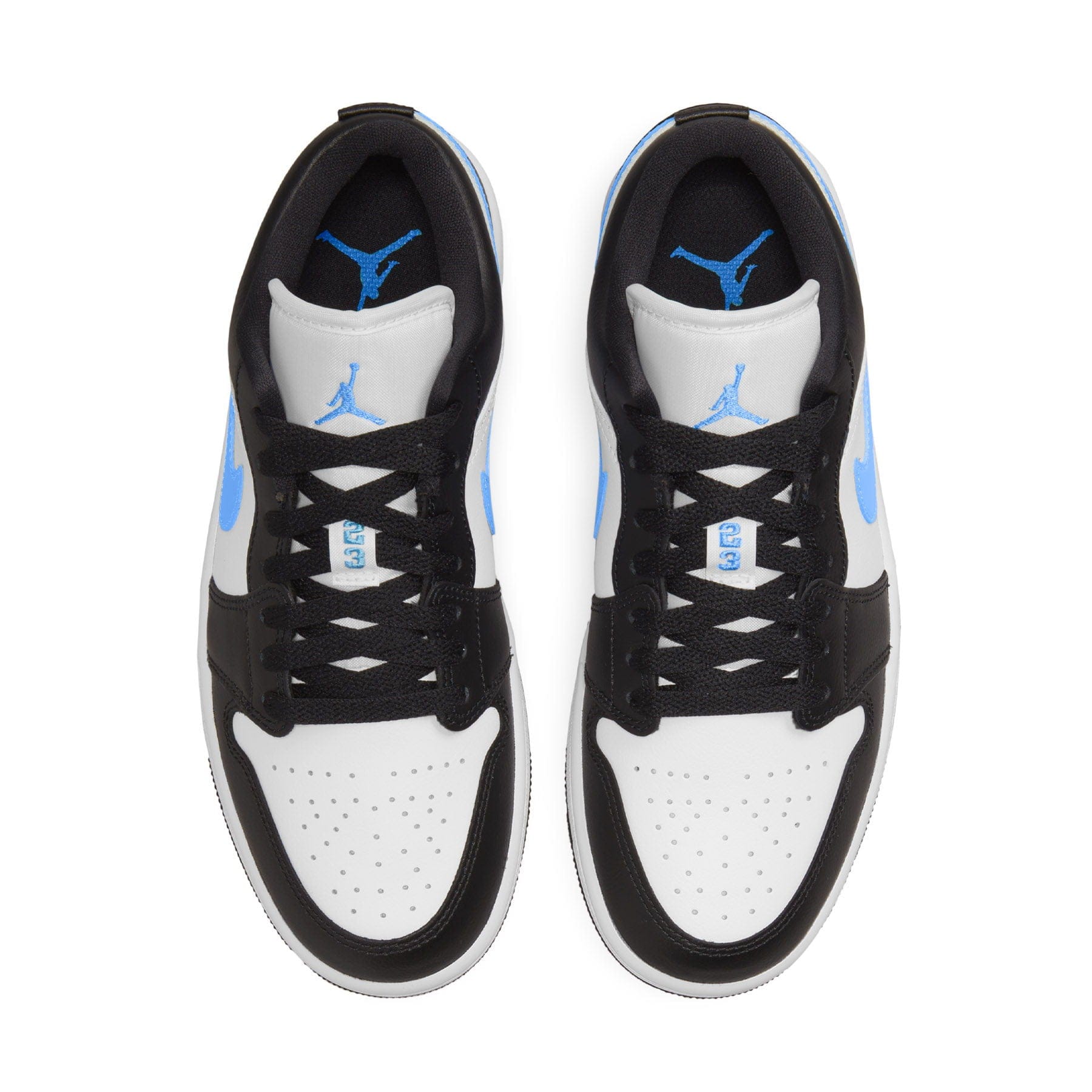 Air Jordan 1 Low Wmns 'Black University Blue' - Kick Game