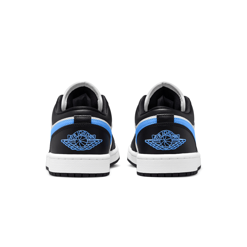 Air Jordan 1 Low Wmns Black University Blue Kick Game