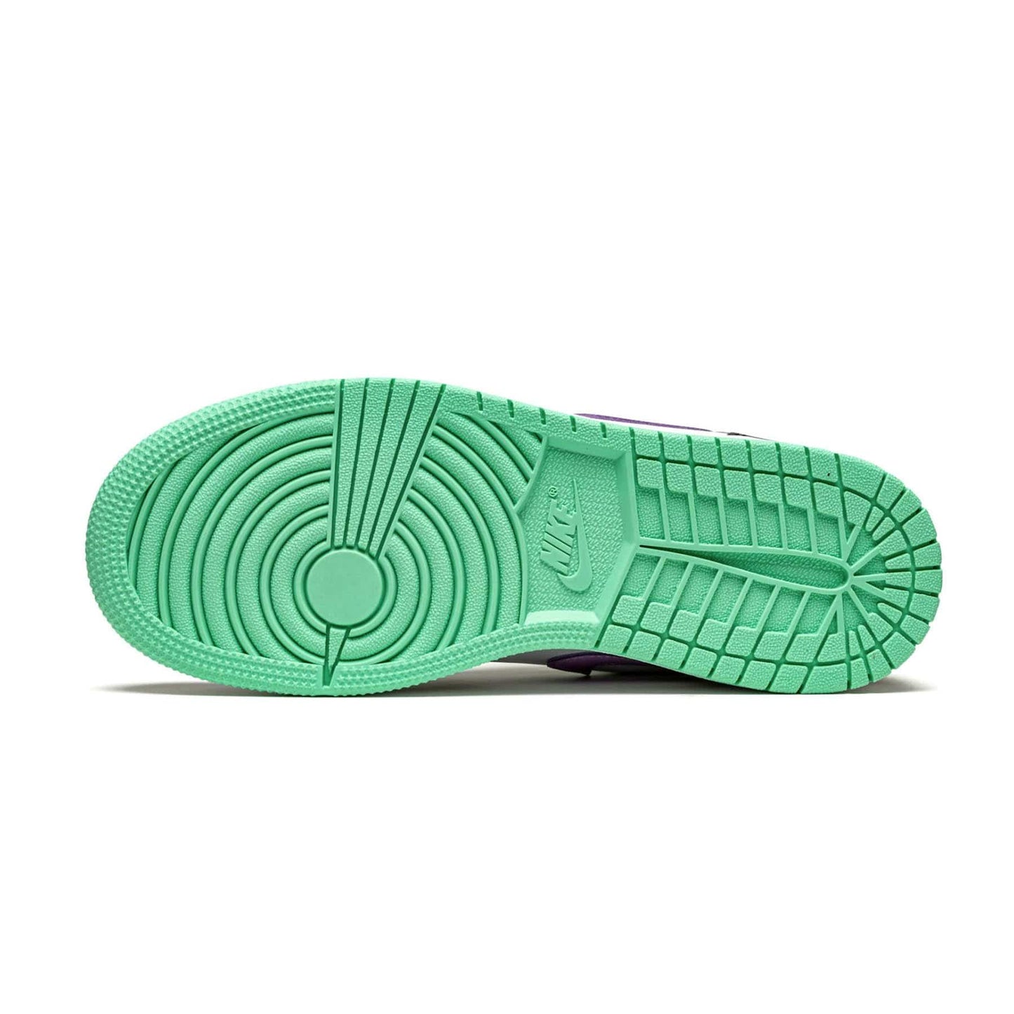 Air Jordan 1 Low GS 'White Violet Shock' - Kick Game