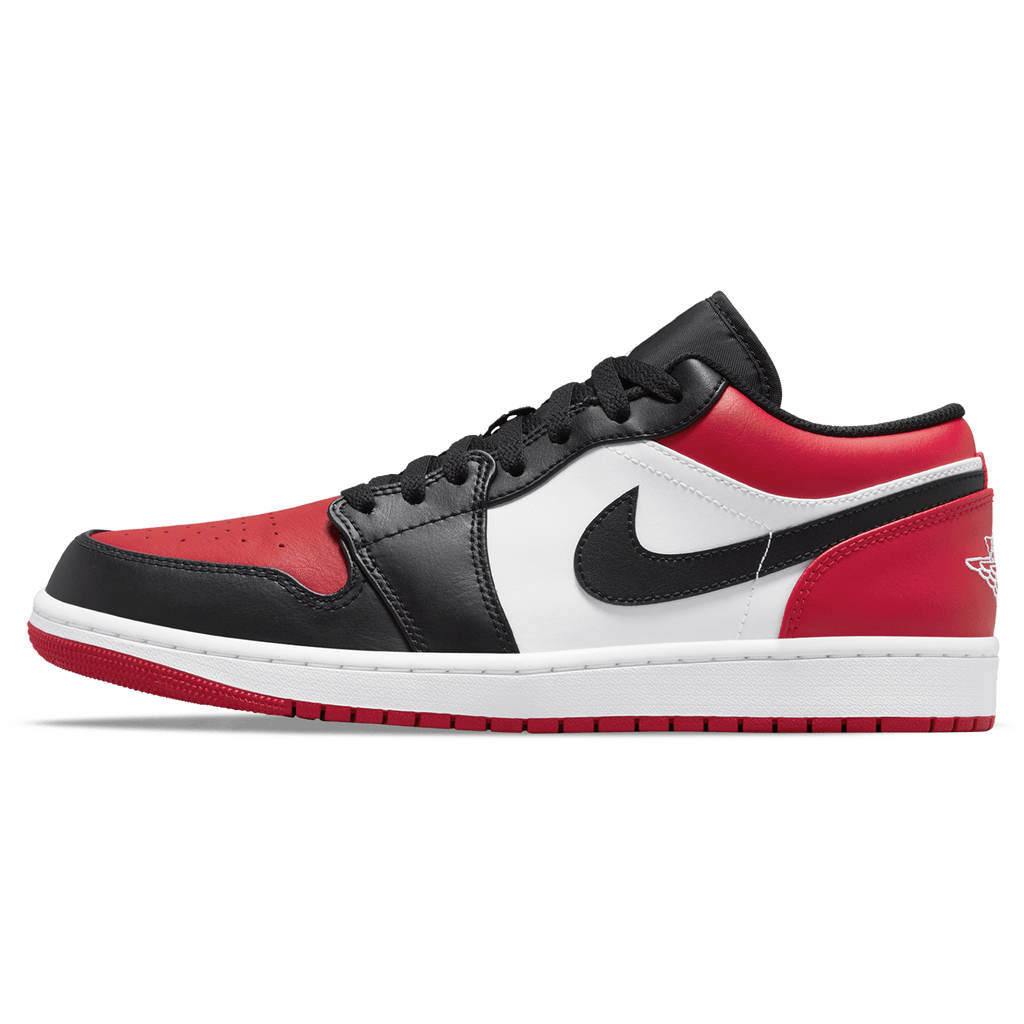 Air Jordan 1 Low Bred Toe Kick Game
