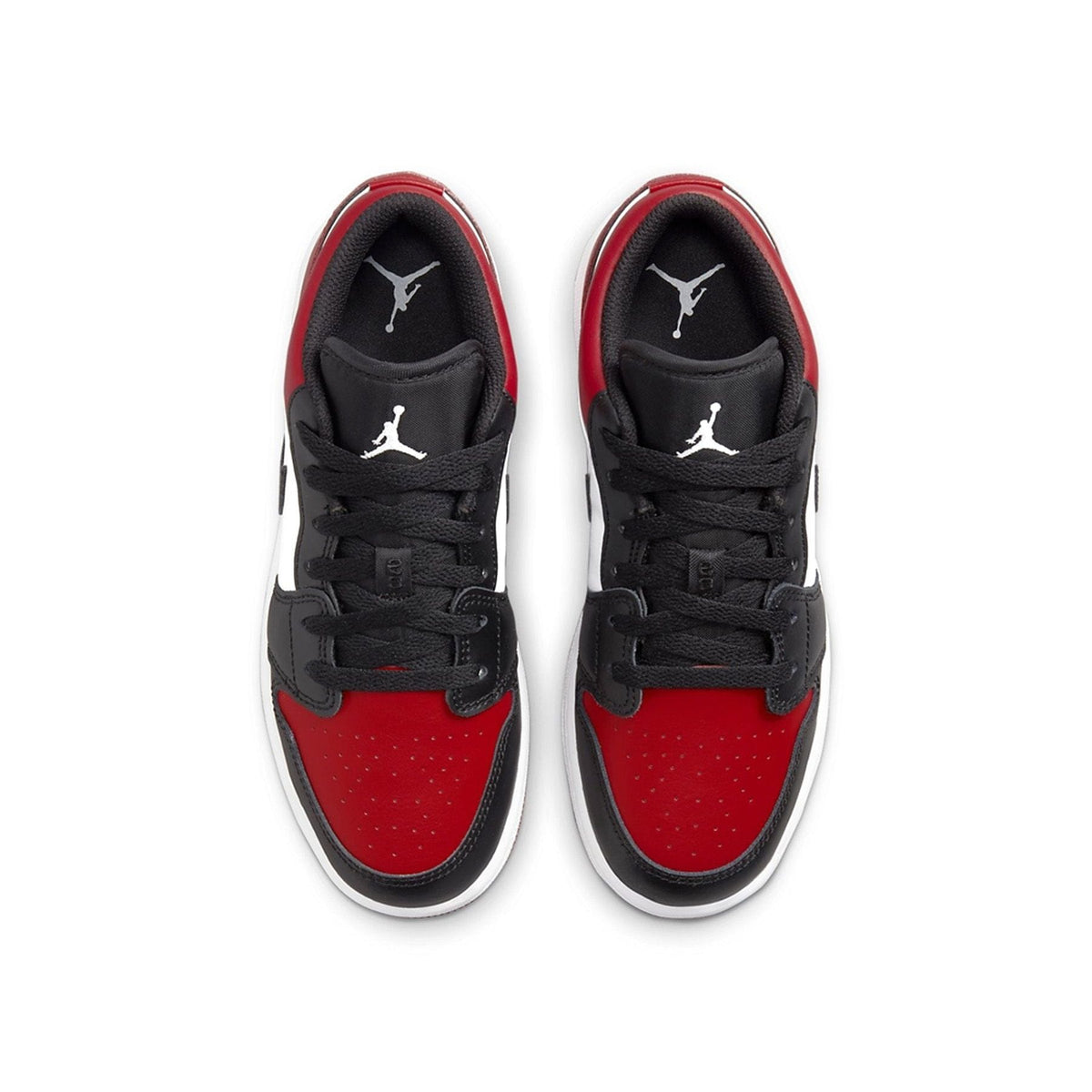 Air Jordan 1 Low GS 'Bred Toe' - Kick Game