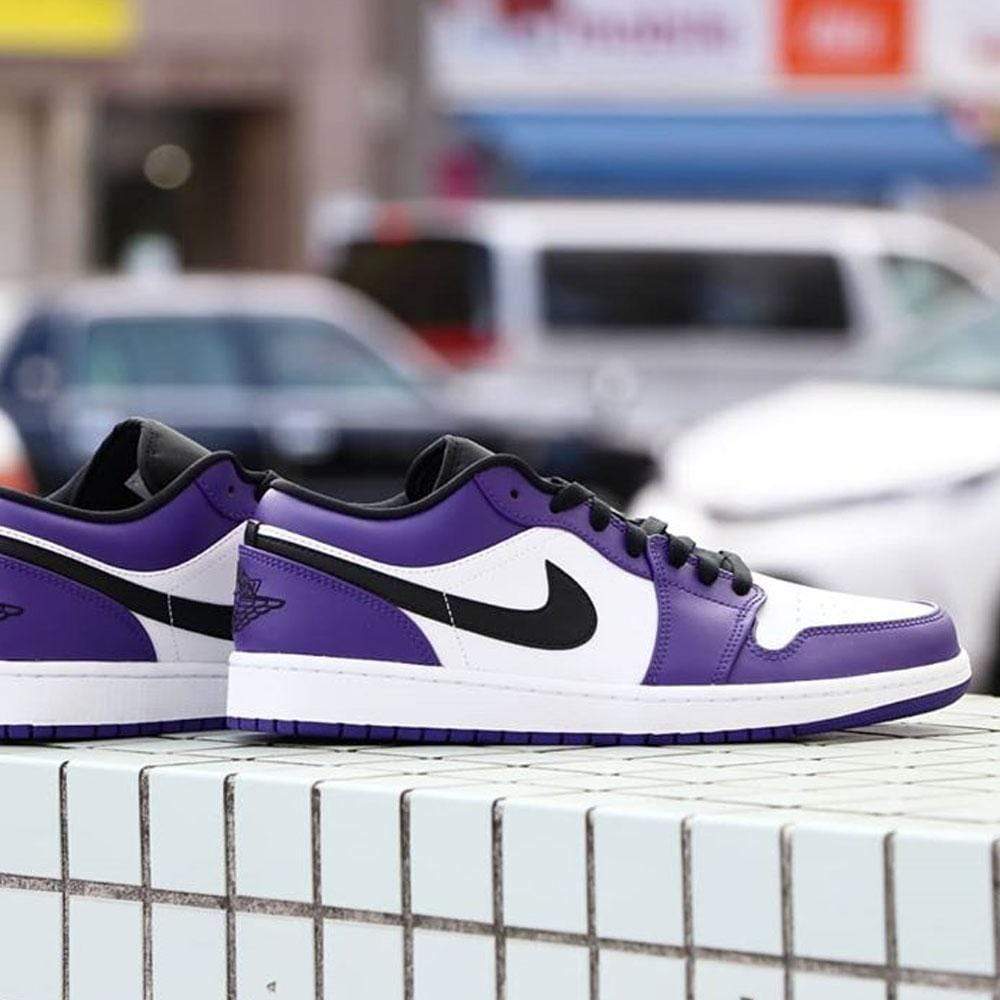 Air Jordan 1 Low 'Court Purple' - Kick Game