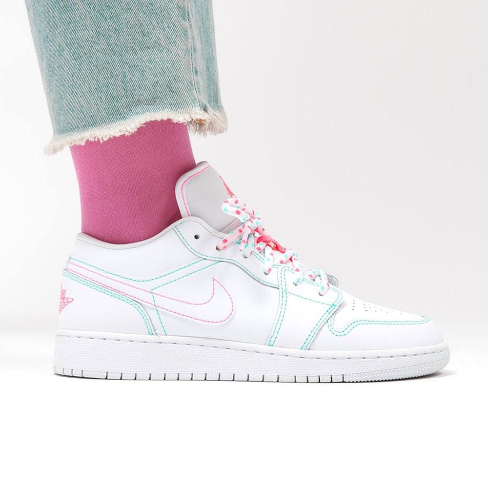 Air Jordan 1 Low GS 'Aurora Green' - Kick Game