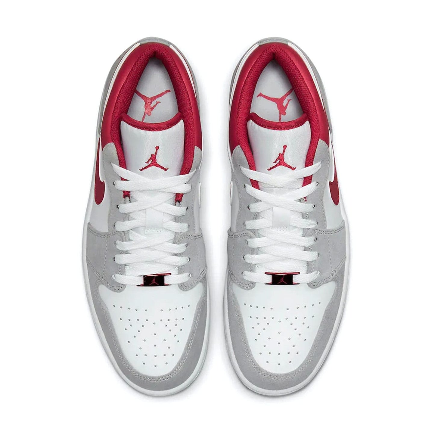 Air Jordan 1 Low SE 'Light Smoke Grey Gym Red' - Kick Game