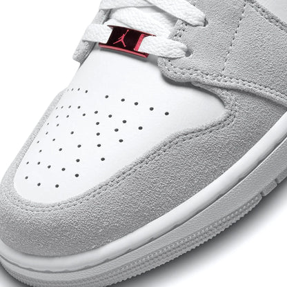 Air Jordan 1 Low SE 'Light Smoke Grey Gym Red' - Kick Game