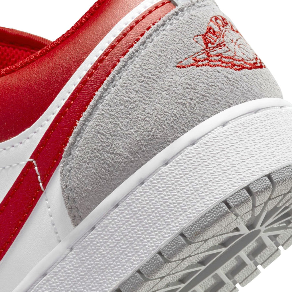 Air Jordan 1 Low SE Light Smoke Grey Gym Red