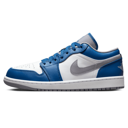Air Jordan 1 Low 'True Blue Cement' - Kick Game