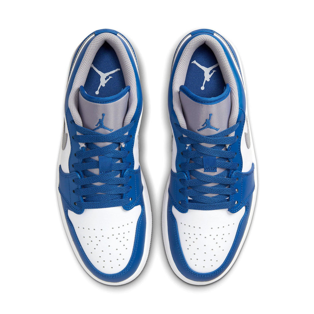 Air Jordan 1 Low 'True Blue Cement' - Kick Game