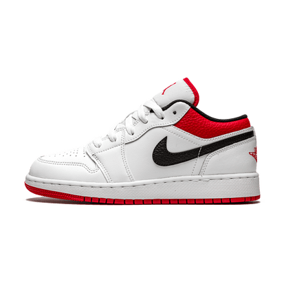 Air Jordan 1 Low GS 'White Gym Red' - Kick Game