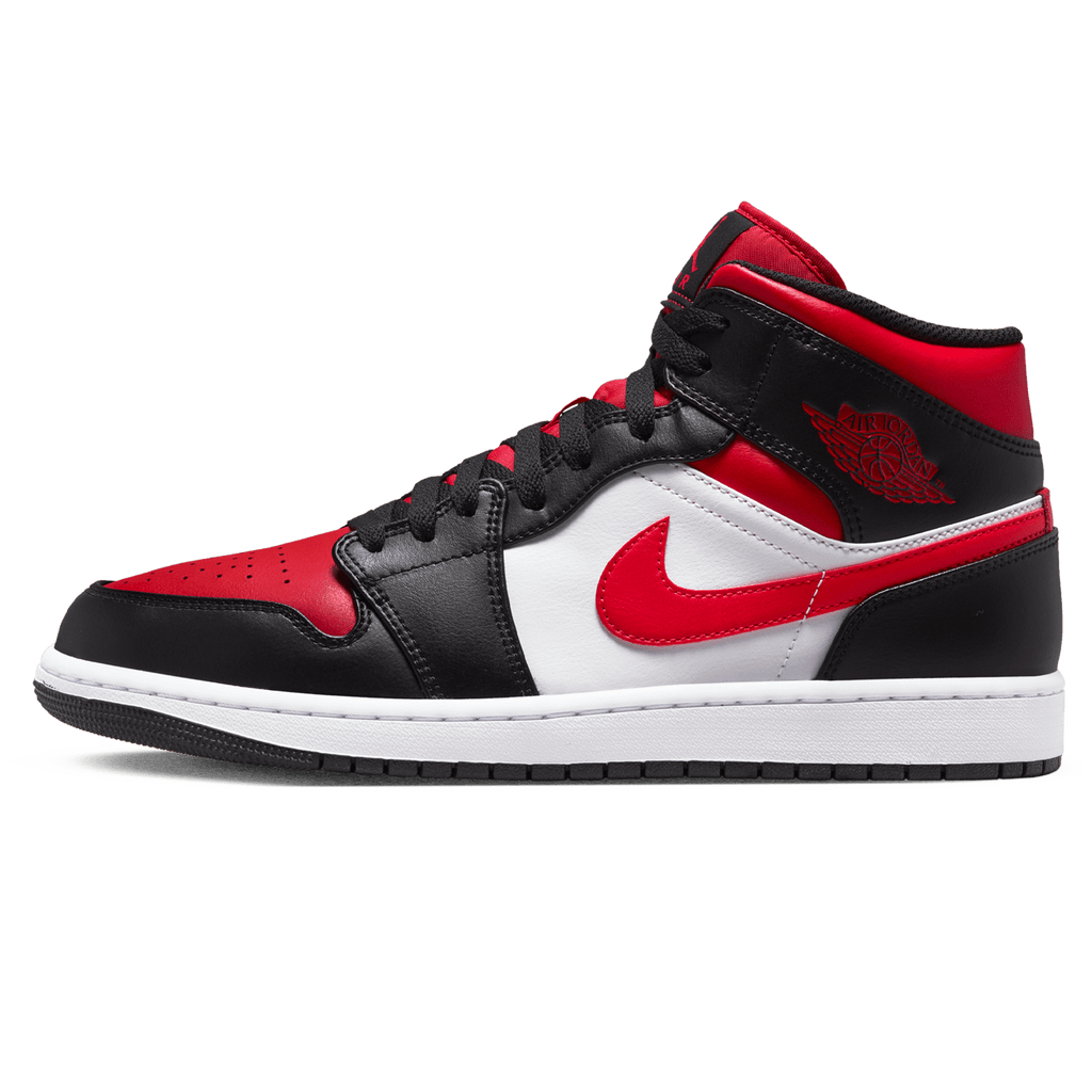 Air Jordan 1 Mid 'Black Fire Red' - Kick Game