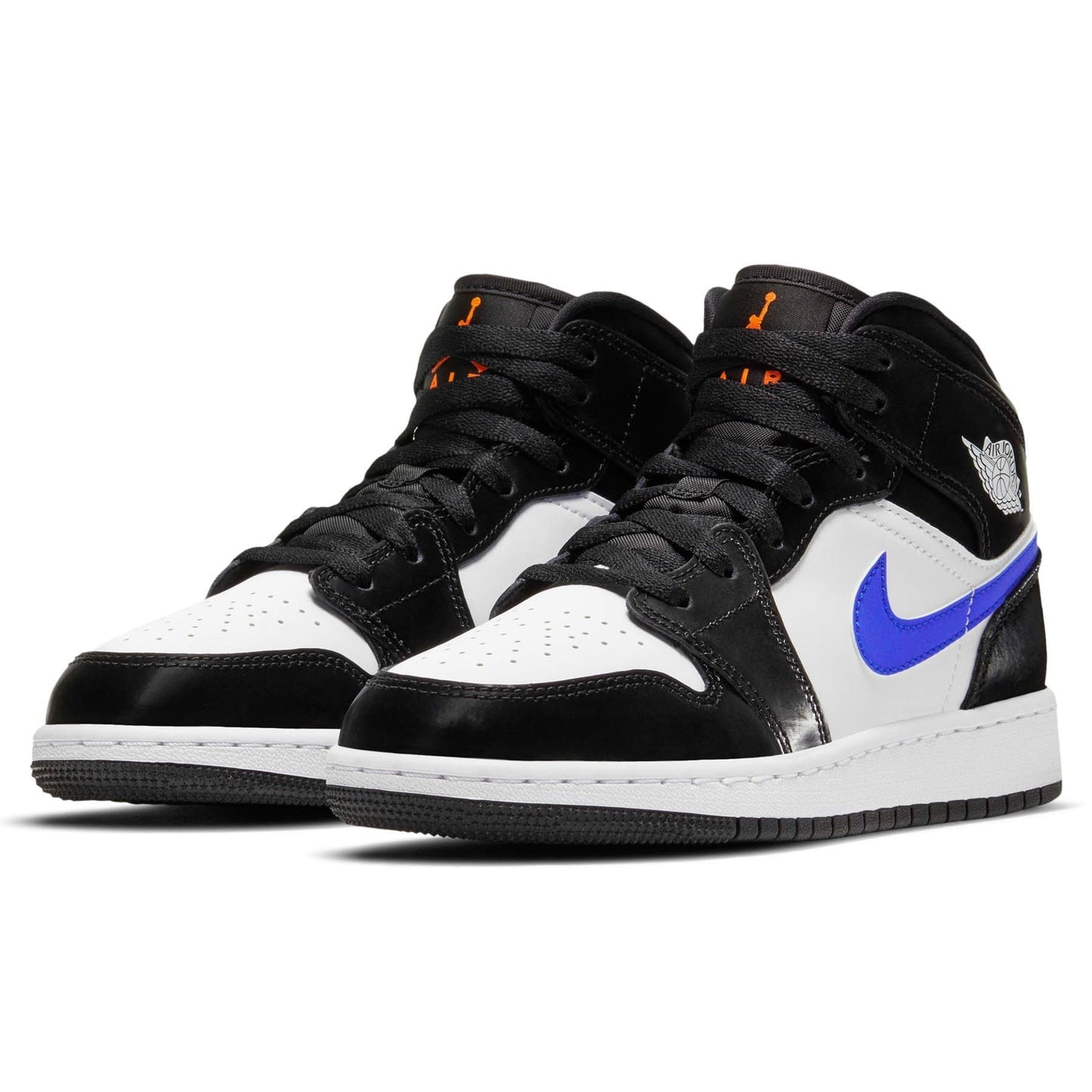 Air Jordan 1 Mid GS 'Black Racer Blue' - Kick Game