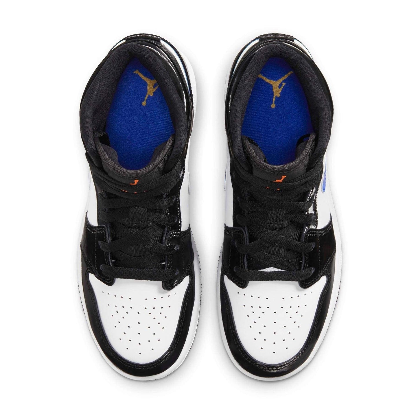 Air Jordan 1 Mid GS 'Black Racer Blue' - Kick Game