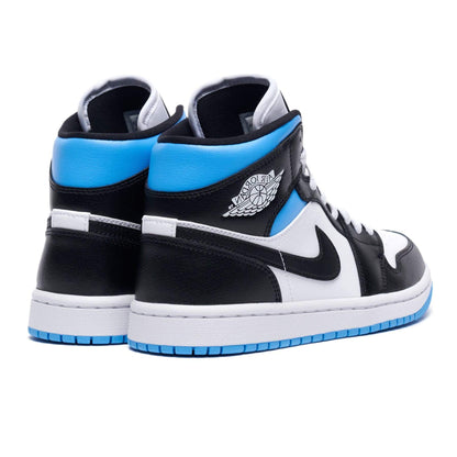 Air Jordan 1 Wmns Mid 'Royal Black Blue' - Kick Game