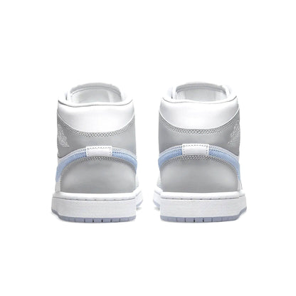 Air Jordan 1 Mid Wmns 'White Wolf Grey' - Kick Game