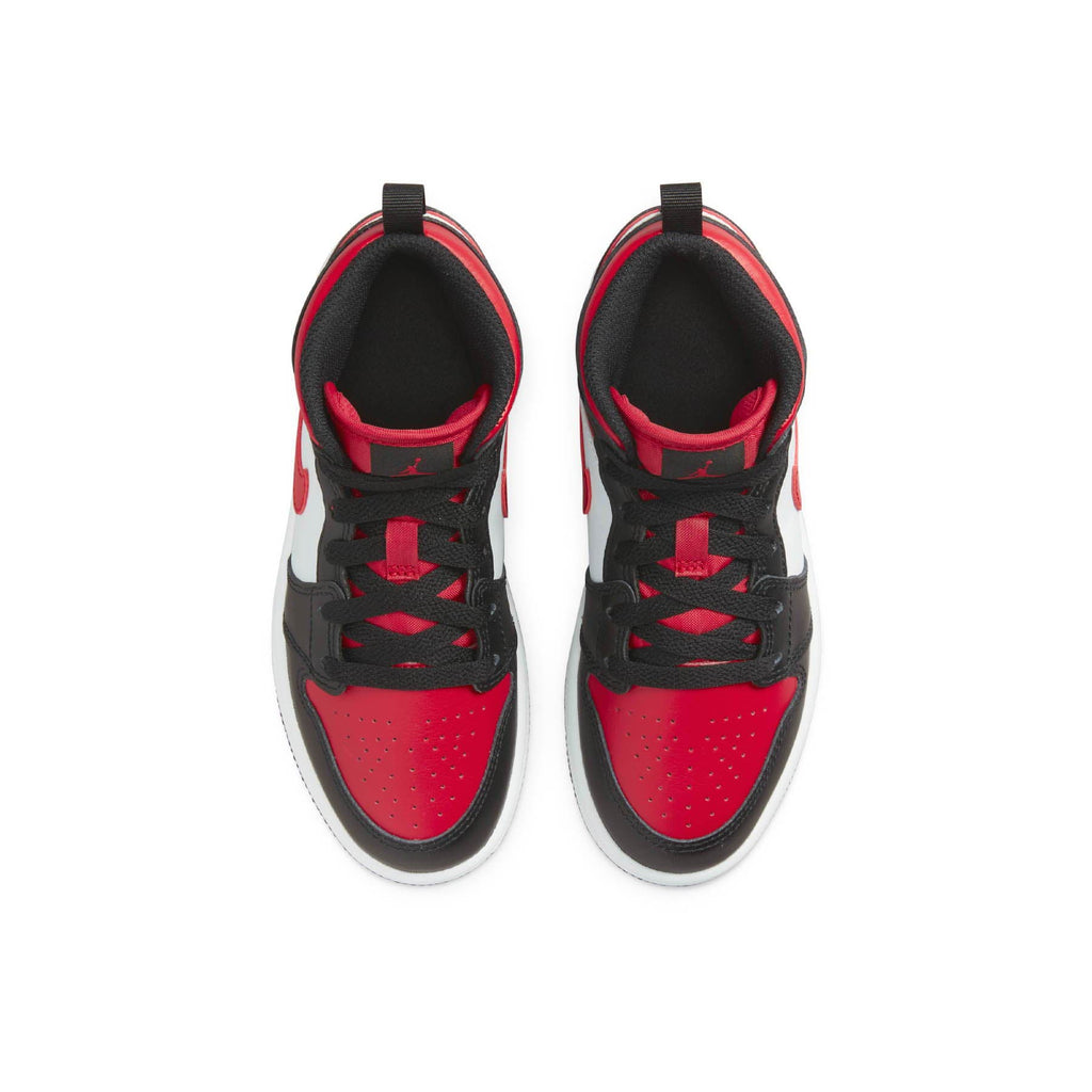 Air Jordan 1 Mid PS  'Black Fire Red' - Kick Game