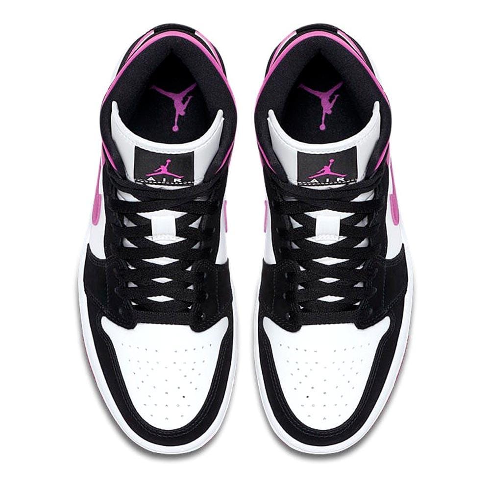 Air Jordan 1 WMNS Mid 'Black Cactus Flower' - Kick Game