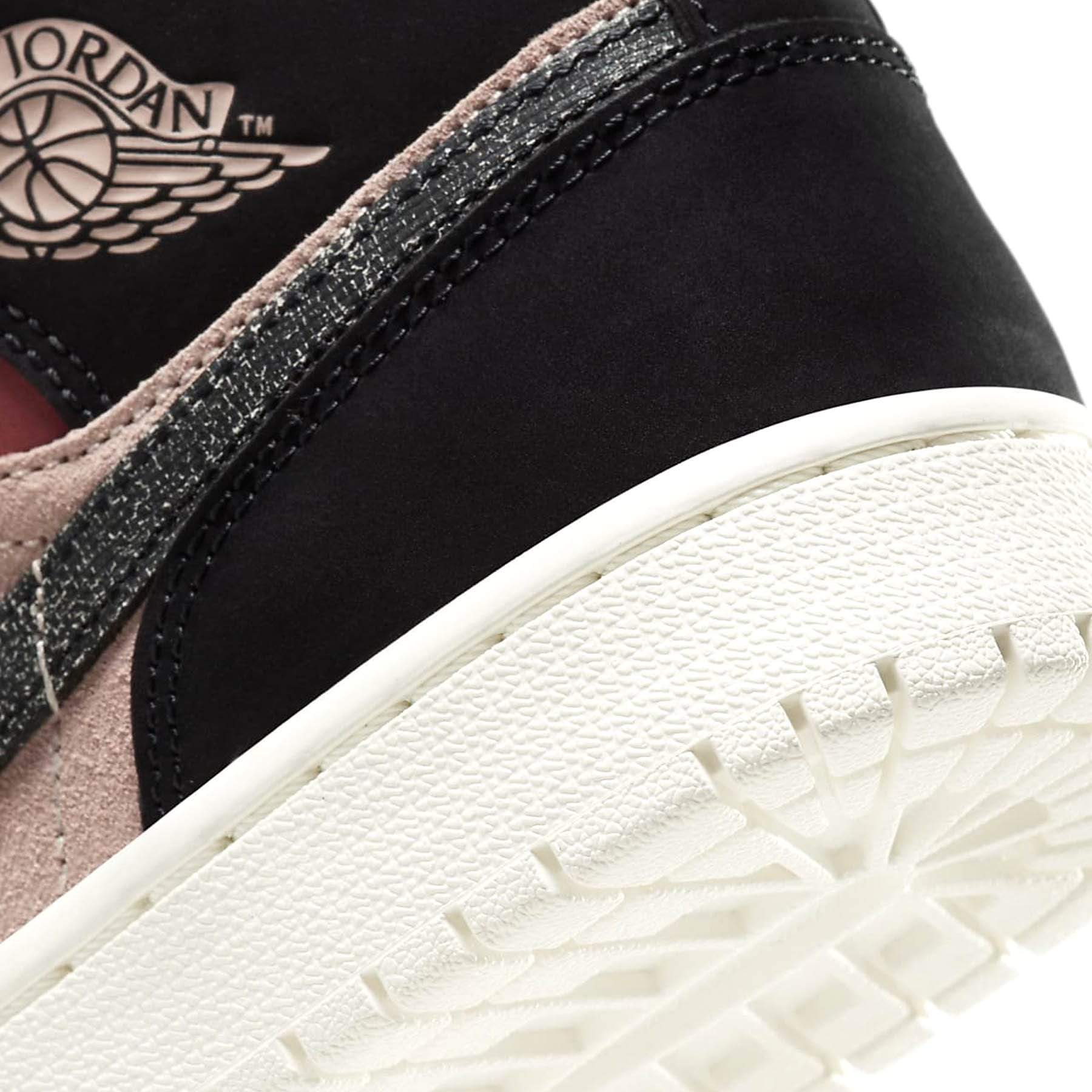 Air Jordan 1 Wmns Mid 'Burgundy Dusty Pink' - Kick Game