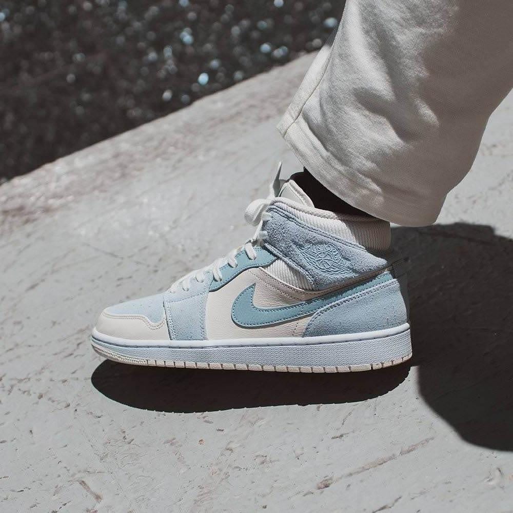 Pastel blue jordans Clearance