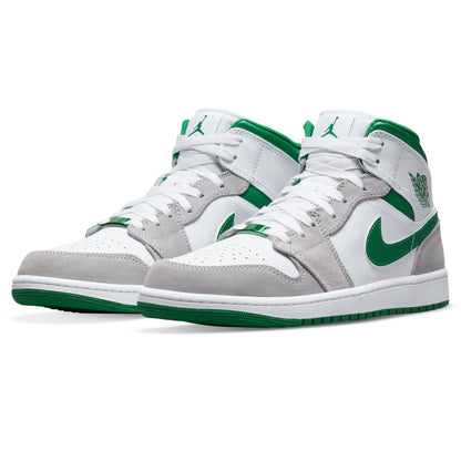 Air Jordan 1 Mid SE 'Grey Pine Green' - Kick Game