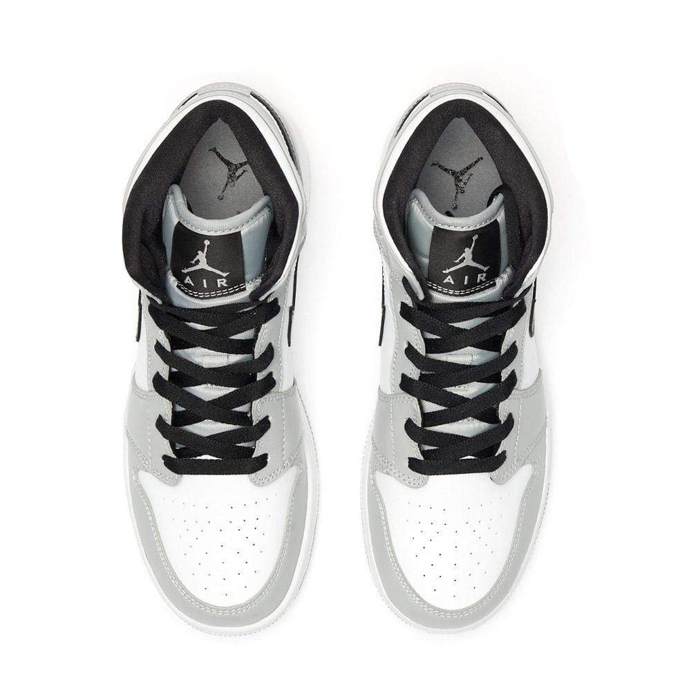 Air Jordan 1 Mid GS "Light Smoke Grey" - Kick Game