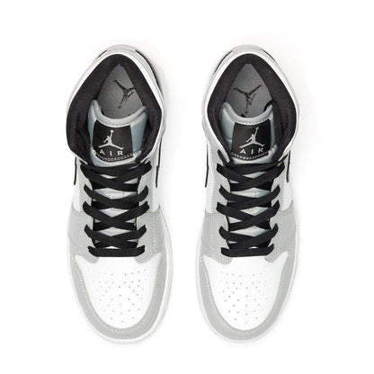 Air Jordan 1 Mid GS "Light Smoke Grey" - Kick Game