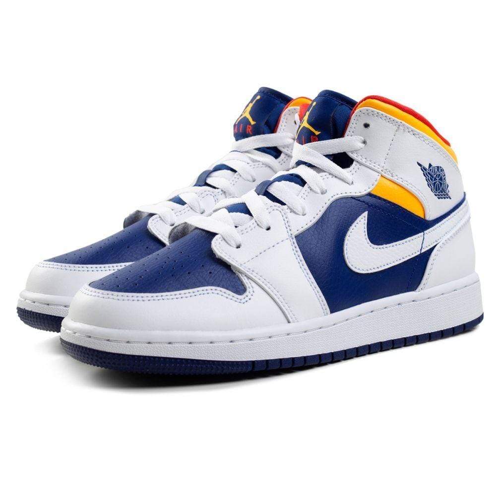 Air Jordan 1 GS Mid 'White Laser' - Kick Game