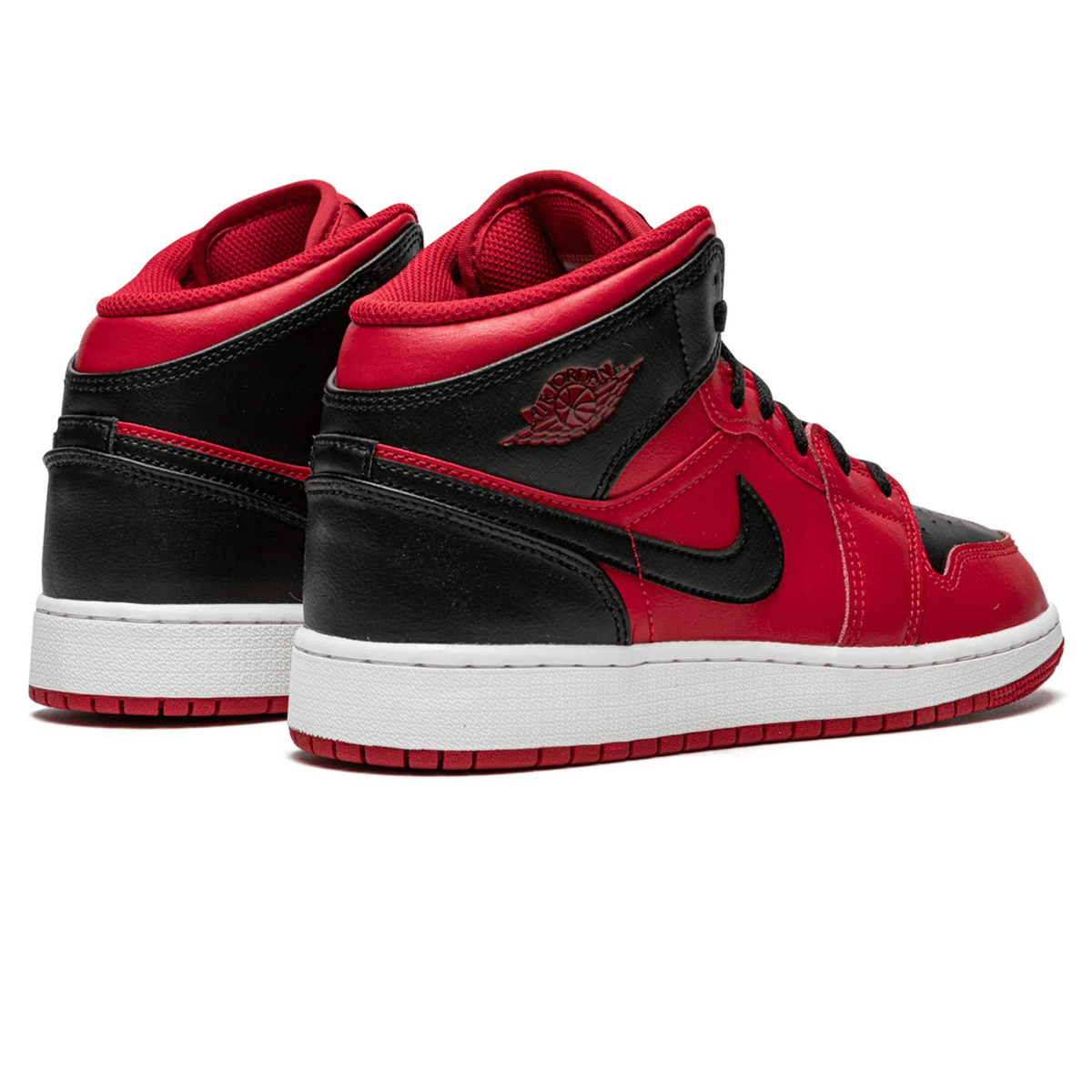 Air Jordan 1 Mid GS 'Black Gym Red' - Kick Game