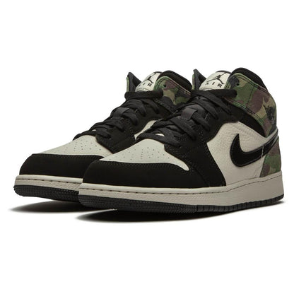 Air Jordan 1 Mid SE GS 'Camo' - Kick Game