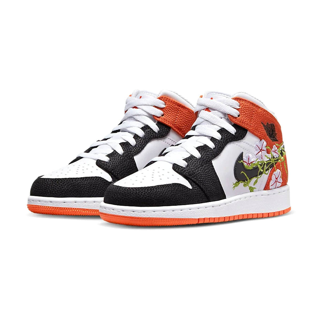 Air Jordan 1 Mid GS 'Basketball Blossom' - Kick Game