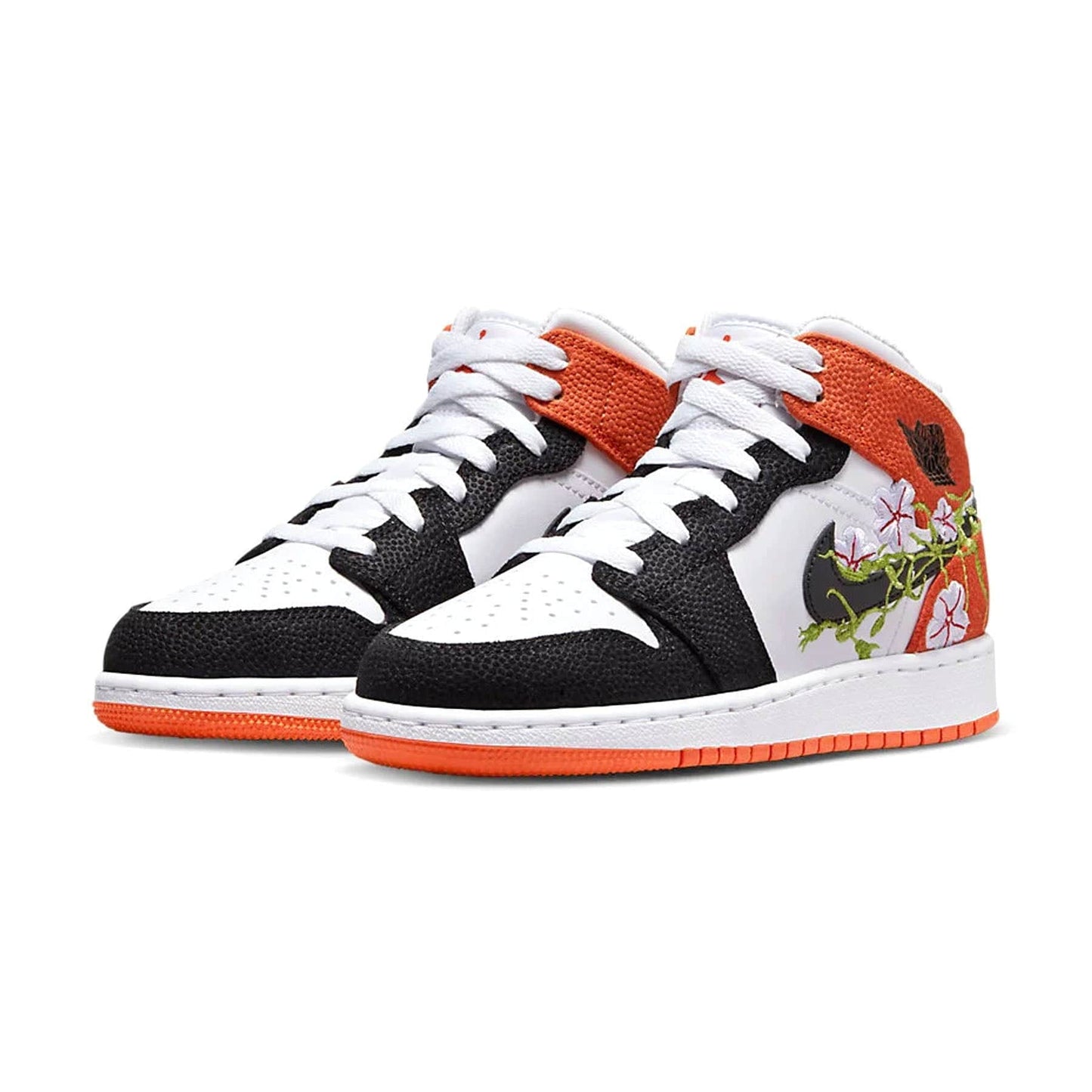 Air Jordan 1 Mid GS 'Basketball Blossom' - Kick Game