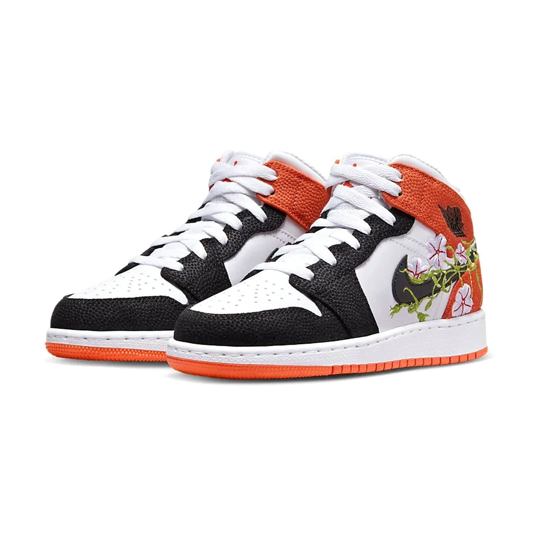 Air Jordan 1 Mid GS 'Basketball Blossom' - Kick Game